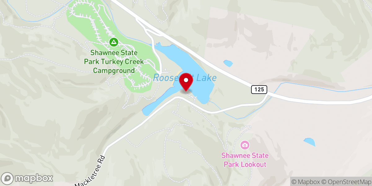 Map showing location of Mackletree Mission