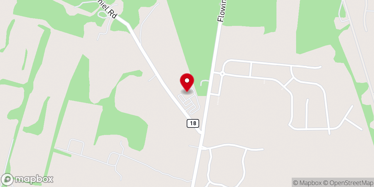 Map showing location of Fellowship Bible Church