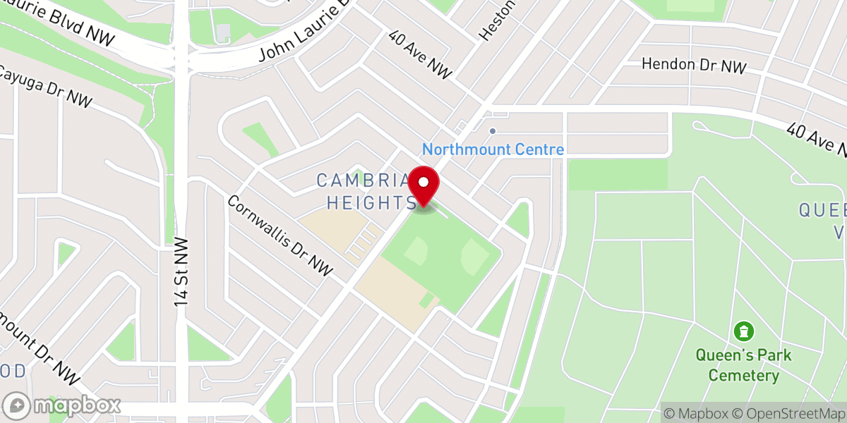 Map showing location of New Covenant Pentecostal Church