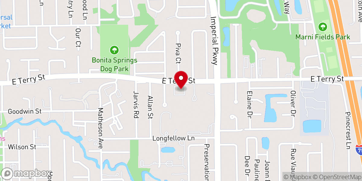 Map showing location of Legacy Church International Inc