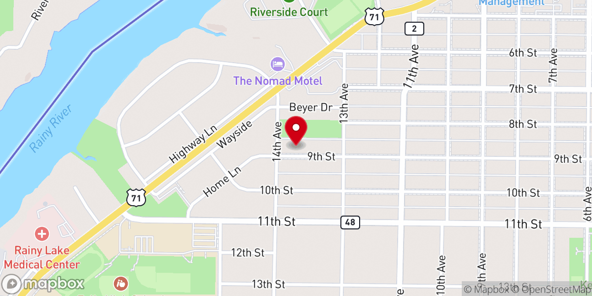 Map showing location of St Paul Lutheran Church - LCMS