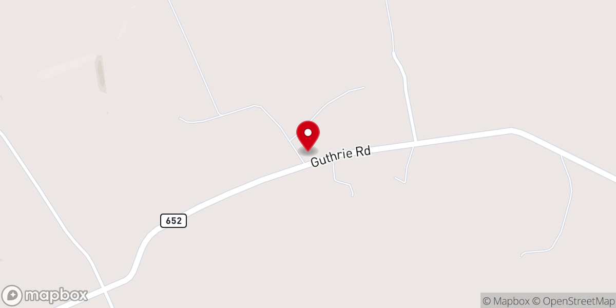 Map showing location of Zion Chapel