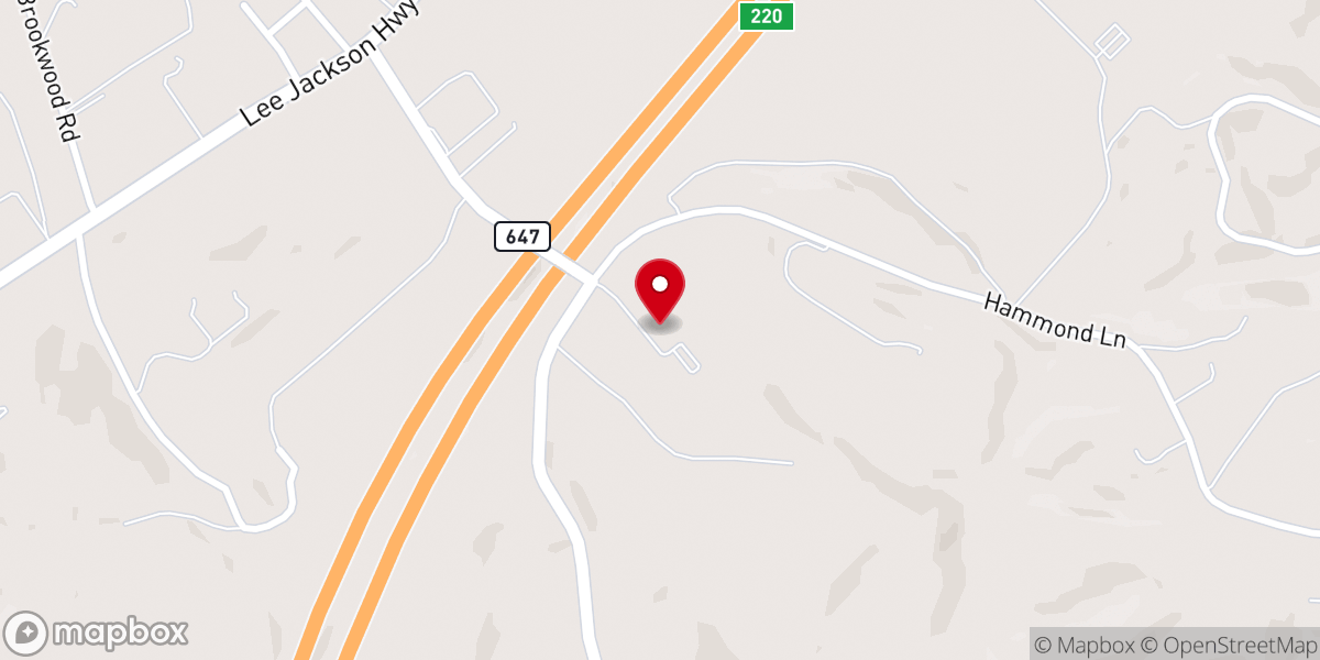 Map showing location of Redeeming Life Ministries