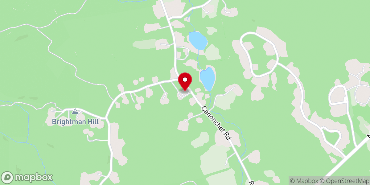 Map showing location of St Elizabeth's Episcopal Church
