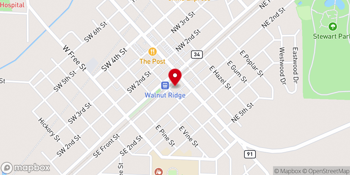 Map showing location of Shepherd Care Assn./ Bags of Blessings