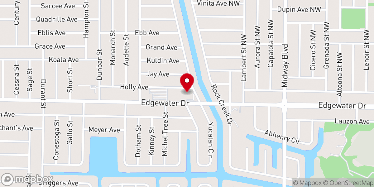 Map showing location of Iglesia Cristiana Edificando Gente