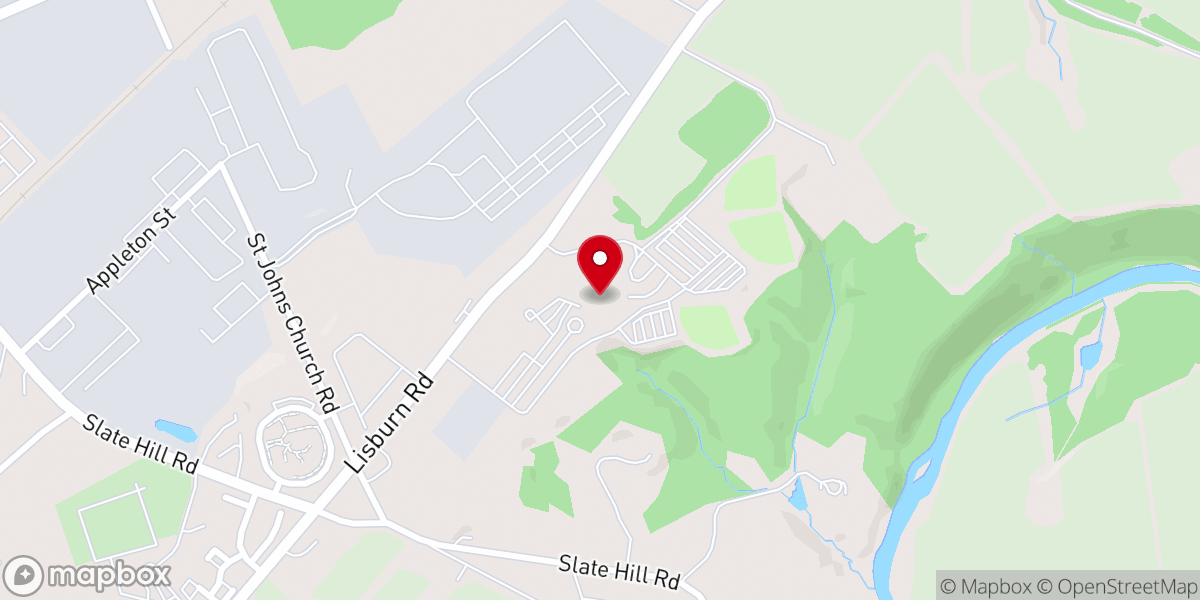 Map showing location of Christian Life Assembly