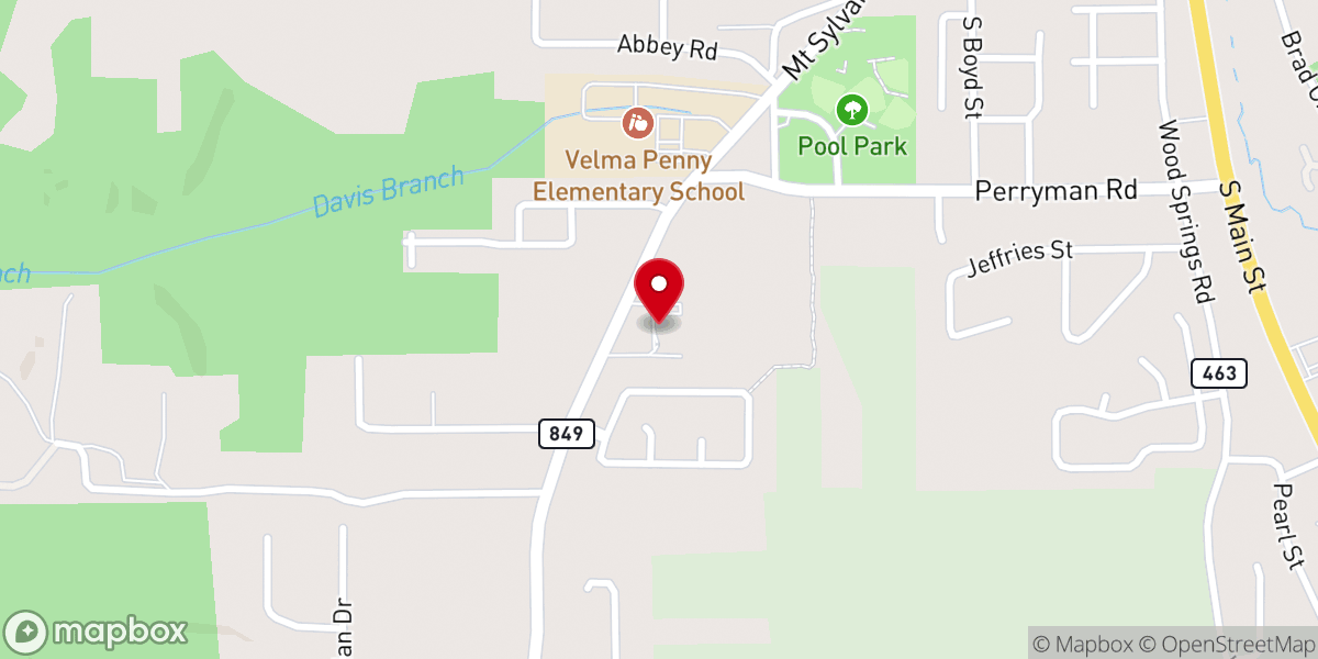 Map showing location of Saint Luke the Physician Charismatic Episcopal Church