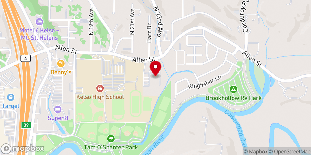 Map showing location of Immaculate Heart of Mary Catholic Church