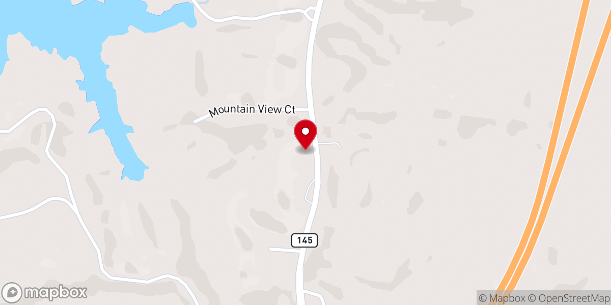 Map showing location of Mount Pleasant Missionary Baptist Church