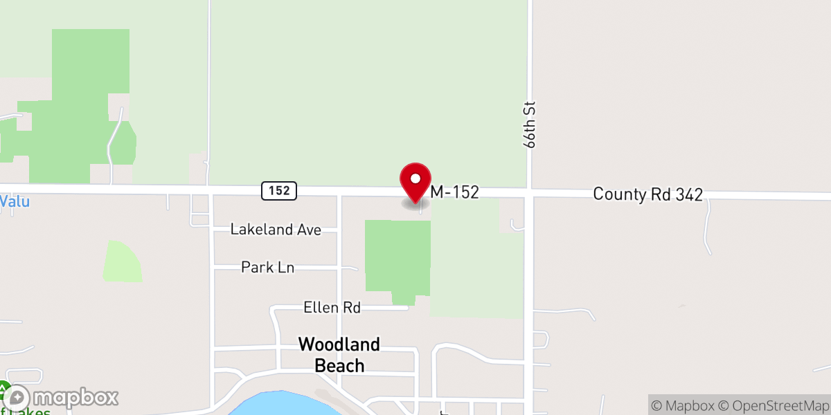Map showing location of Redeemer Lutheran Church
