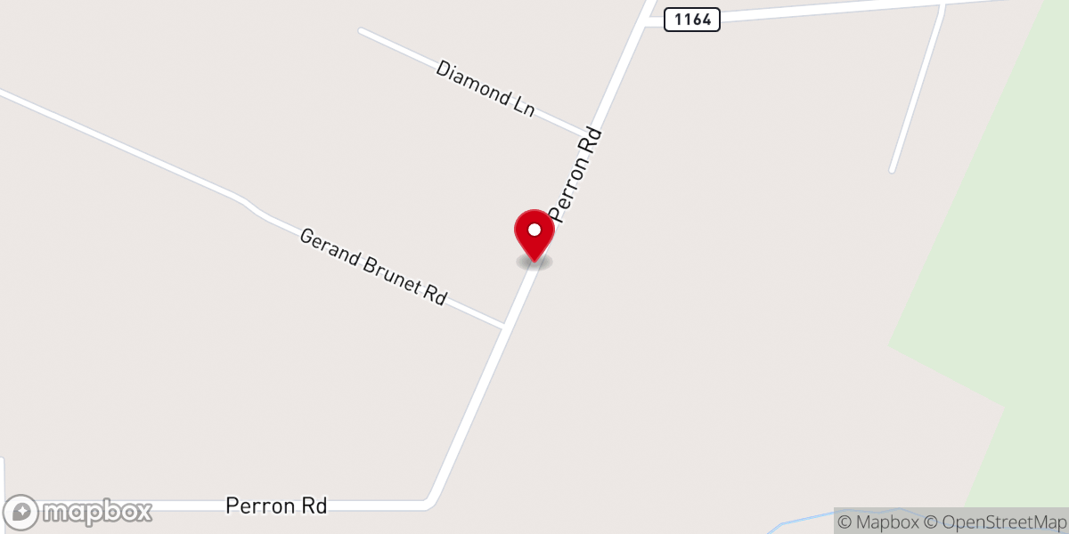 Map showing location of St Joseph Baptist Church