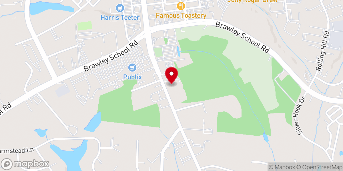Map showing location of Cornerstone ARP Church