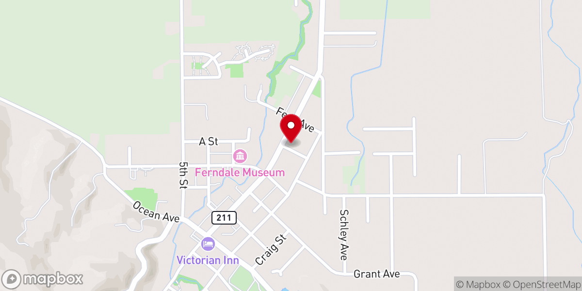 Map showing location of Congregational Church Independent-Evangelical