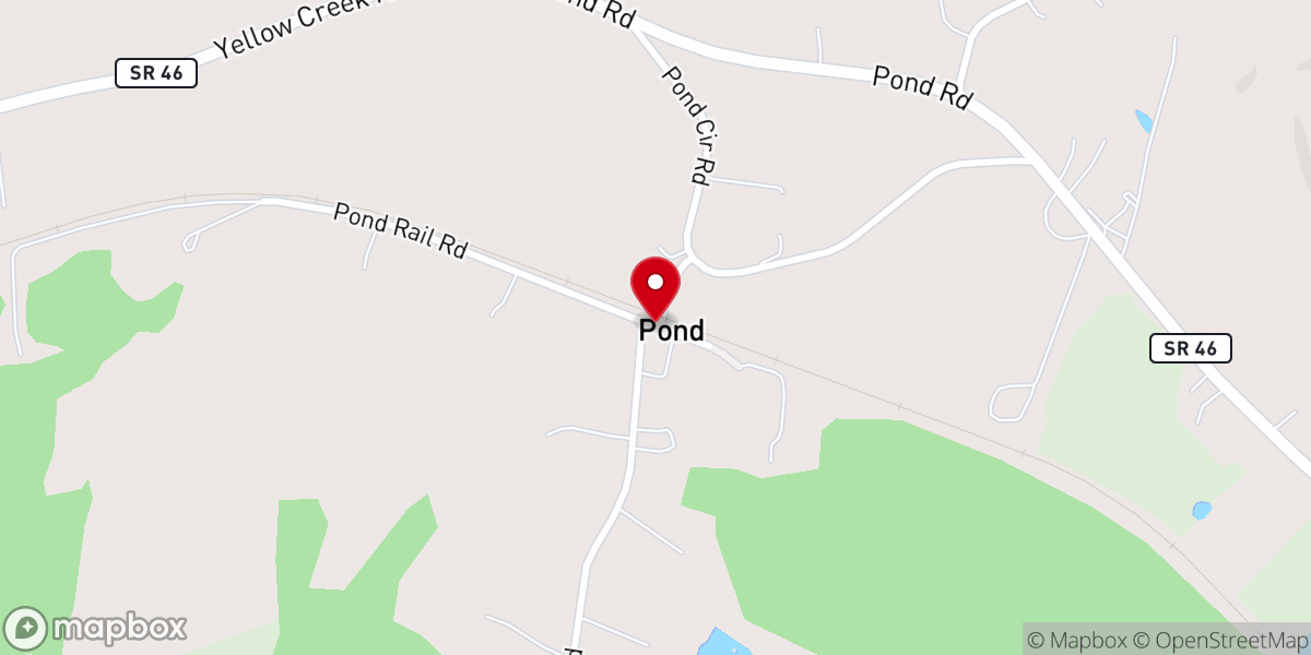 Map showing location of 1200 Pond Switch 🛣️