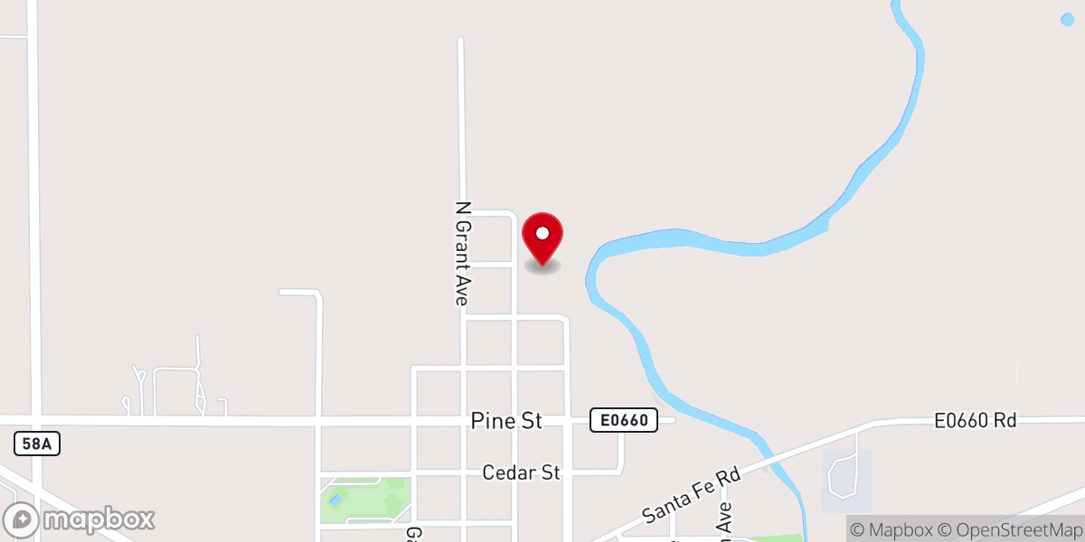 Map showing location of Family Worship Center