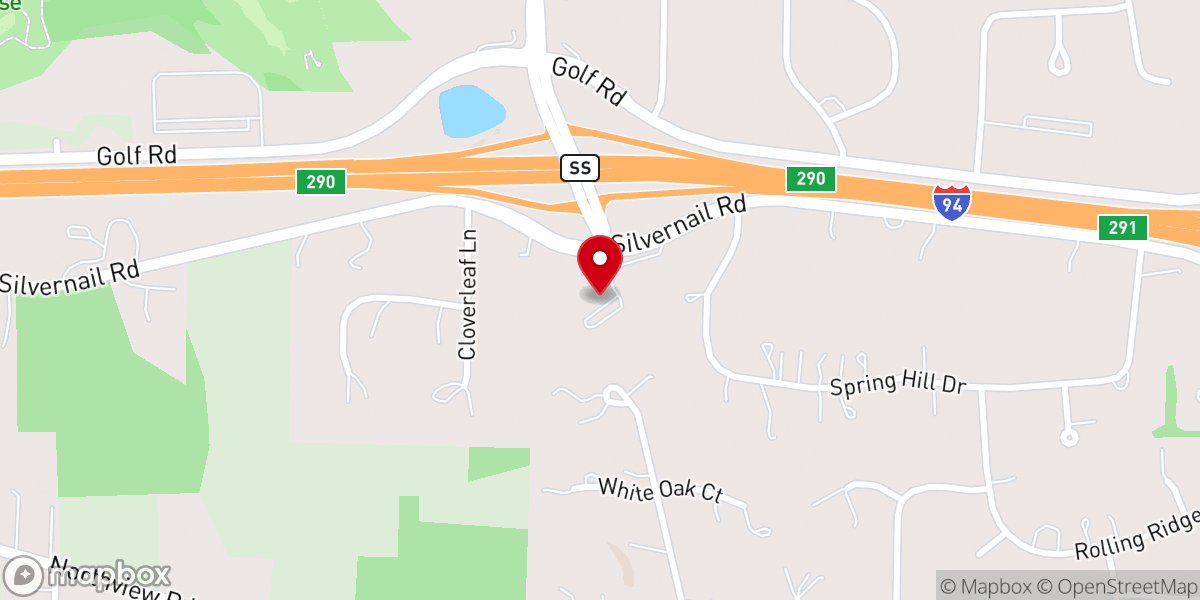 Map showing location of New Vision Brethren-Christ Church