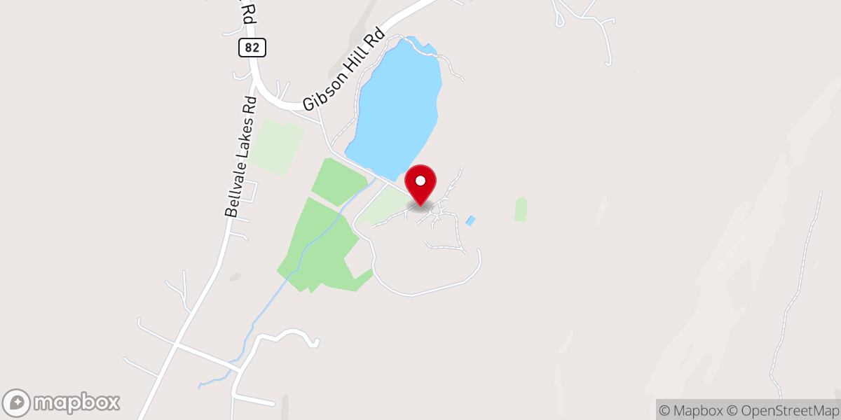 Map showing location of Bellvale Bruderhof Community