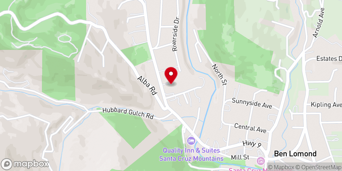 Map showing location of St Peter & St Paul Antiochian Orthodox