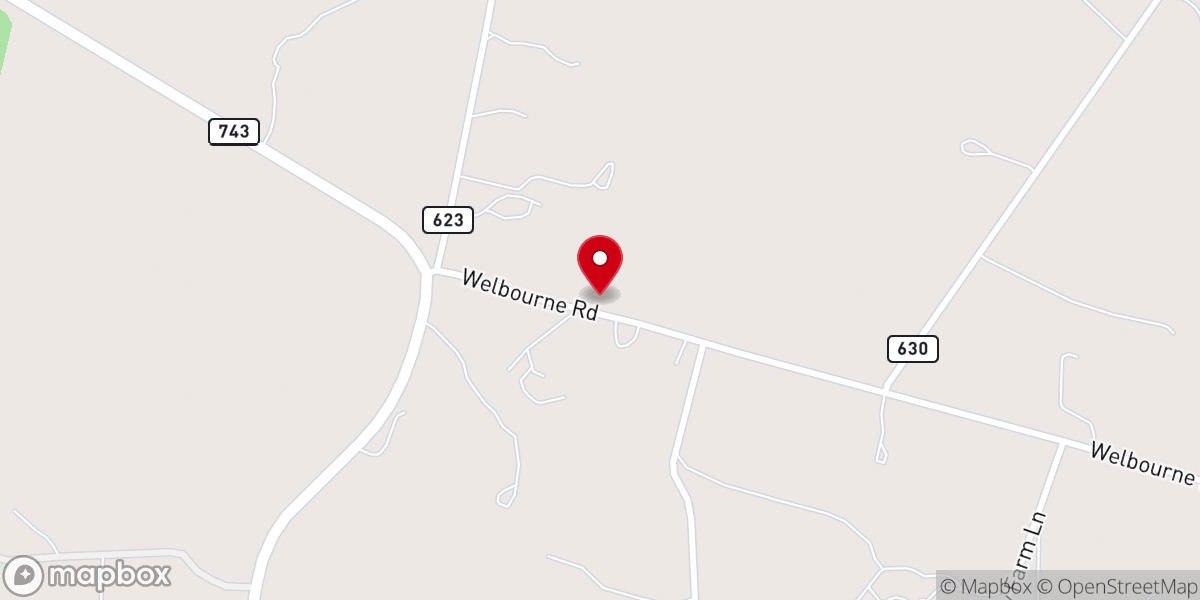 Map showing location of Willisville Chapel