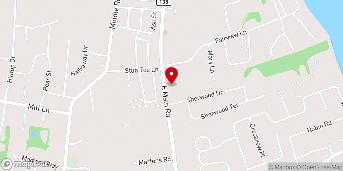 Map showing location of Saint barnabas catholic church