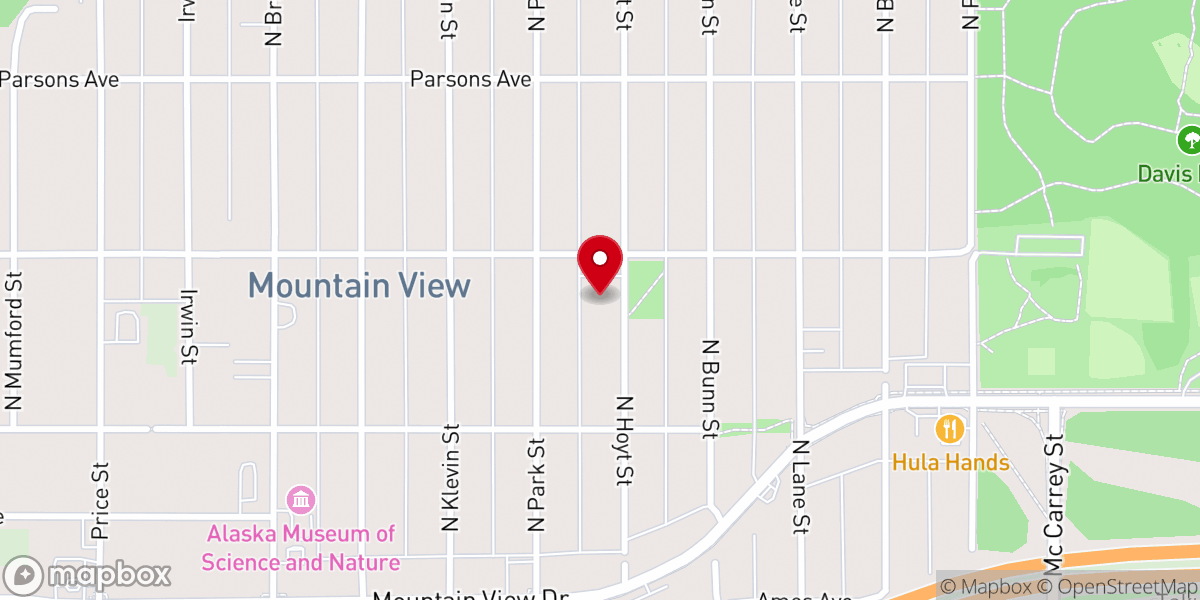 Map showing location of Leake Temple AME Zion Church