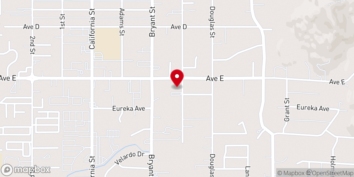 Map showing location of Christ's Church