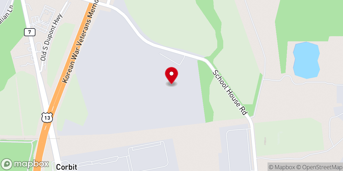 Map showing location of Faith Harvest Worship Center
