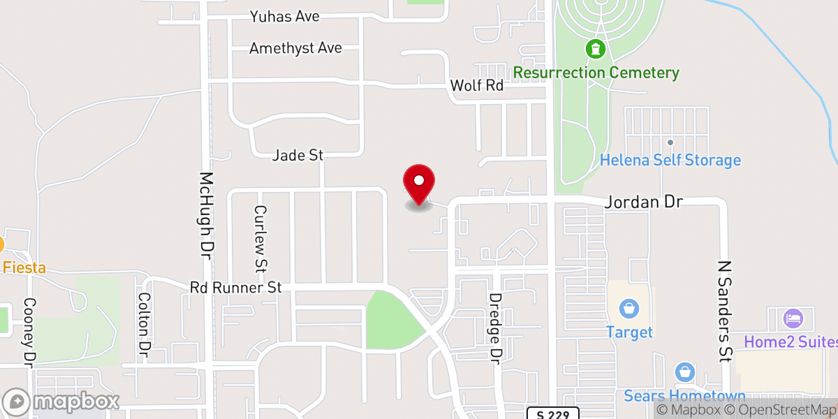 Map showing location of Resurrection Montana