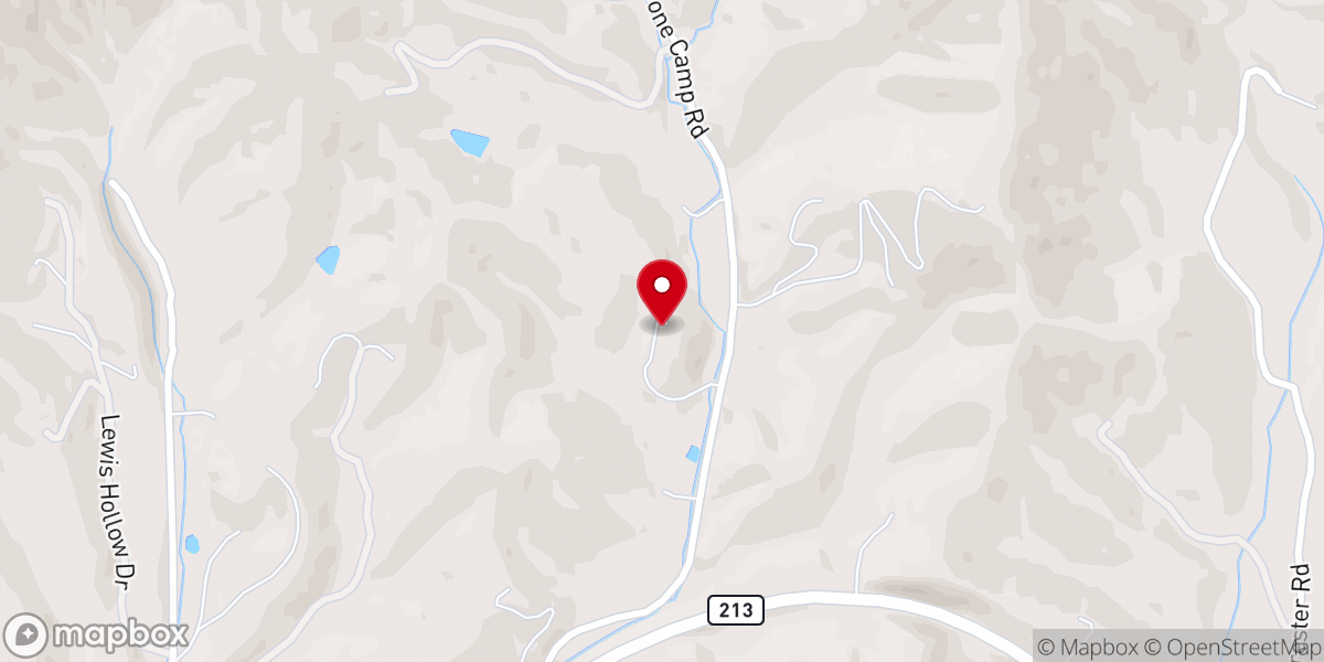Map showing location of Church of Holy Spirit