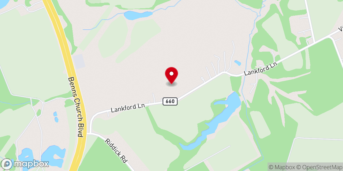 Map showing location of Prayer Mission Baptist Church