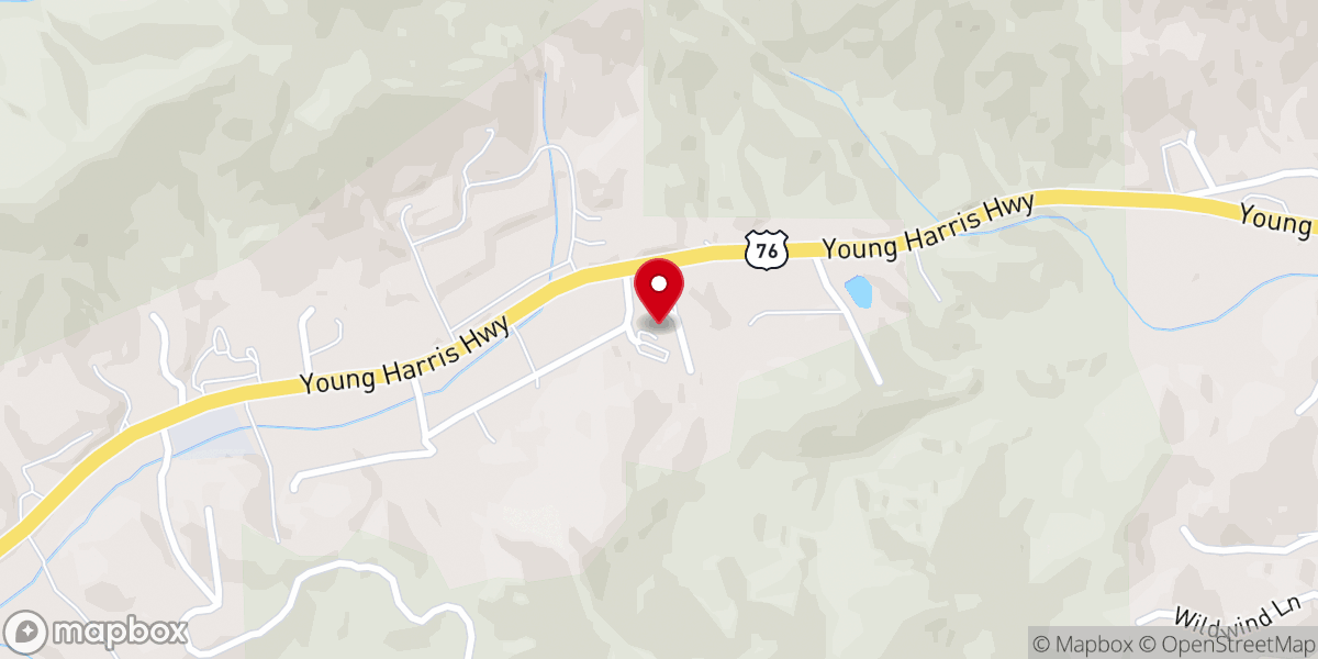 Map showing location of All Saints Lutheran Church