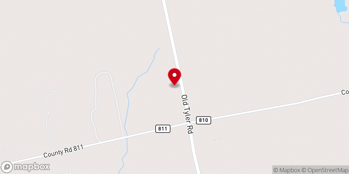 Map showing location of Lily Grove Church