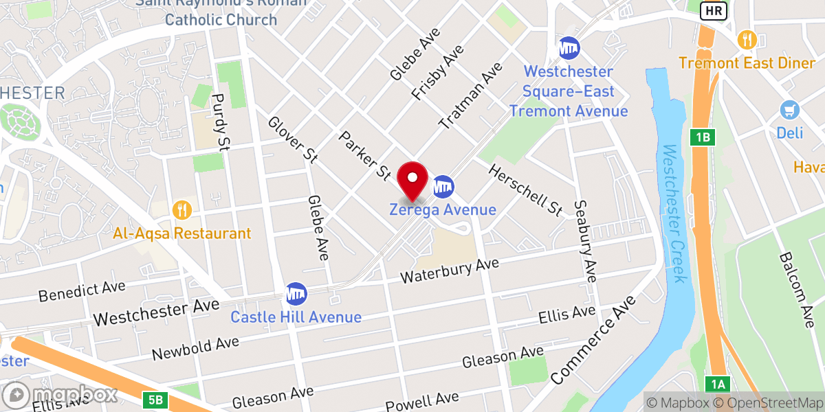 Map showing location of Faith Revival Temple International