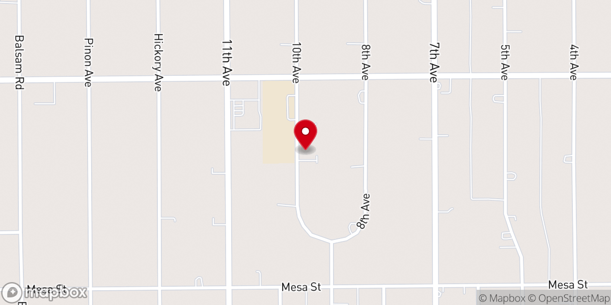 Map showing location of Landmark Missionary Baptist