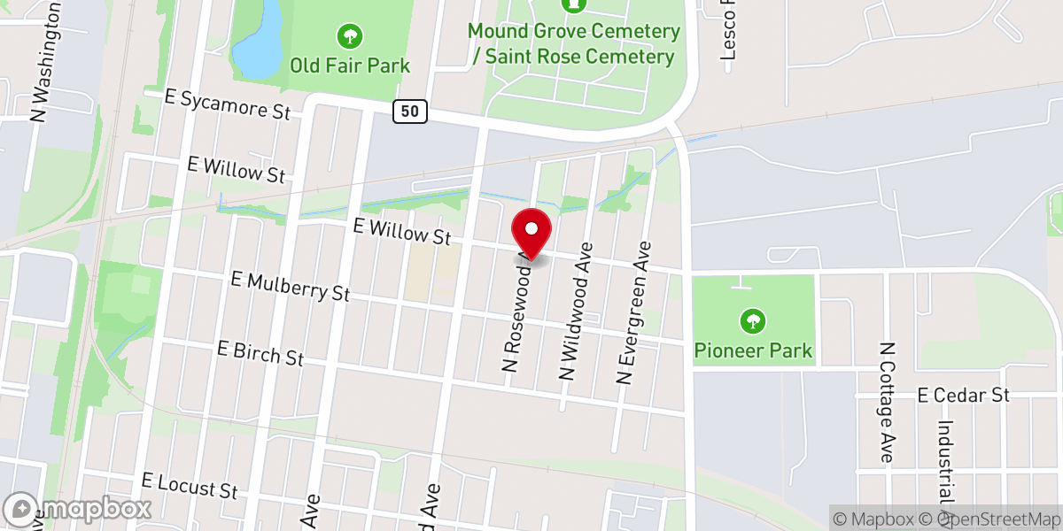 Map showing location of Our Lady of Fatima Roman Catholic Mission