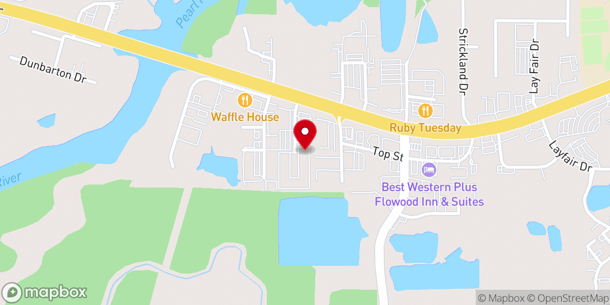 Map showing location of Foundry Church
