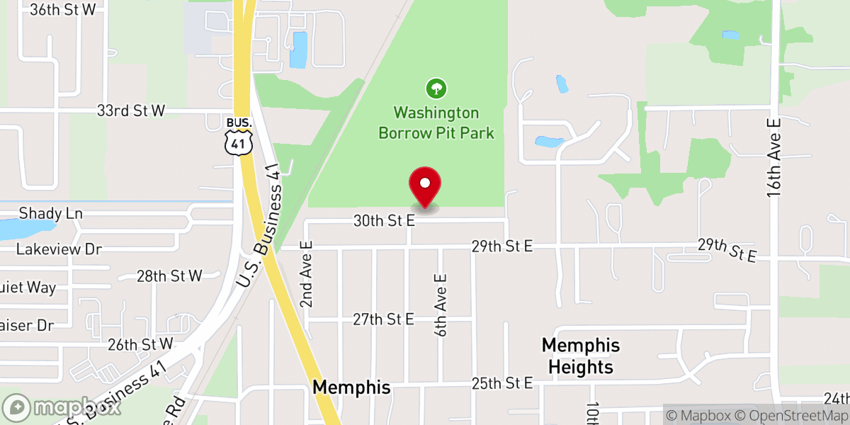 Map showing location of New Hope Holiness with Deliverence Ministries, Inc