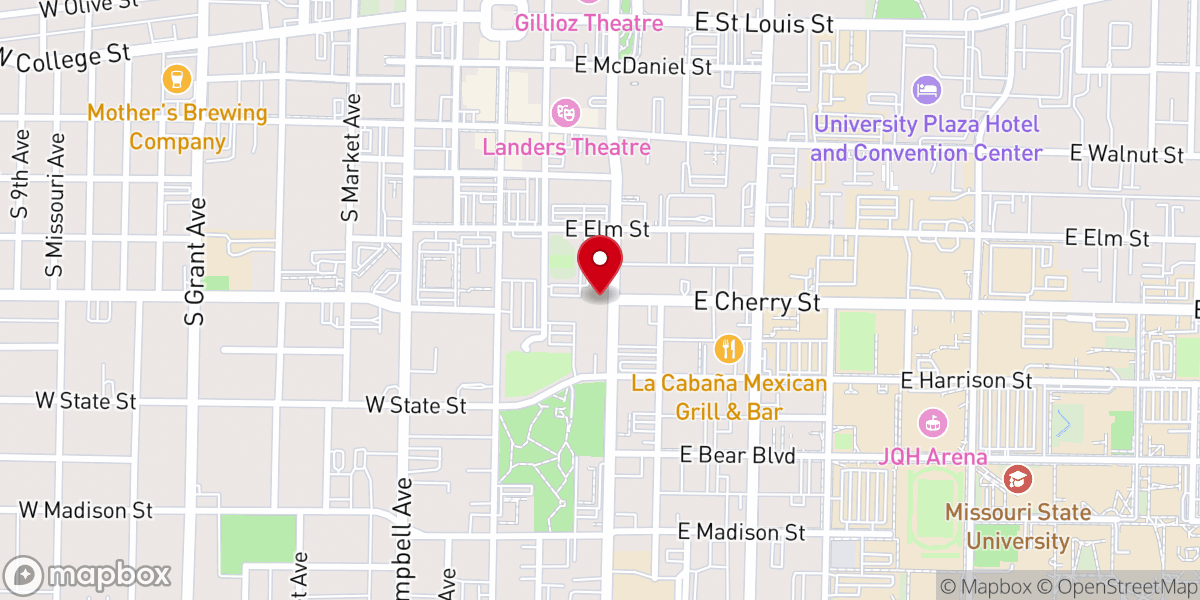 Map showing location of St. Agnes Roman Catholic Cathedral