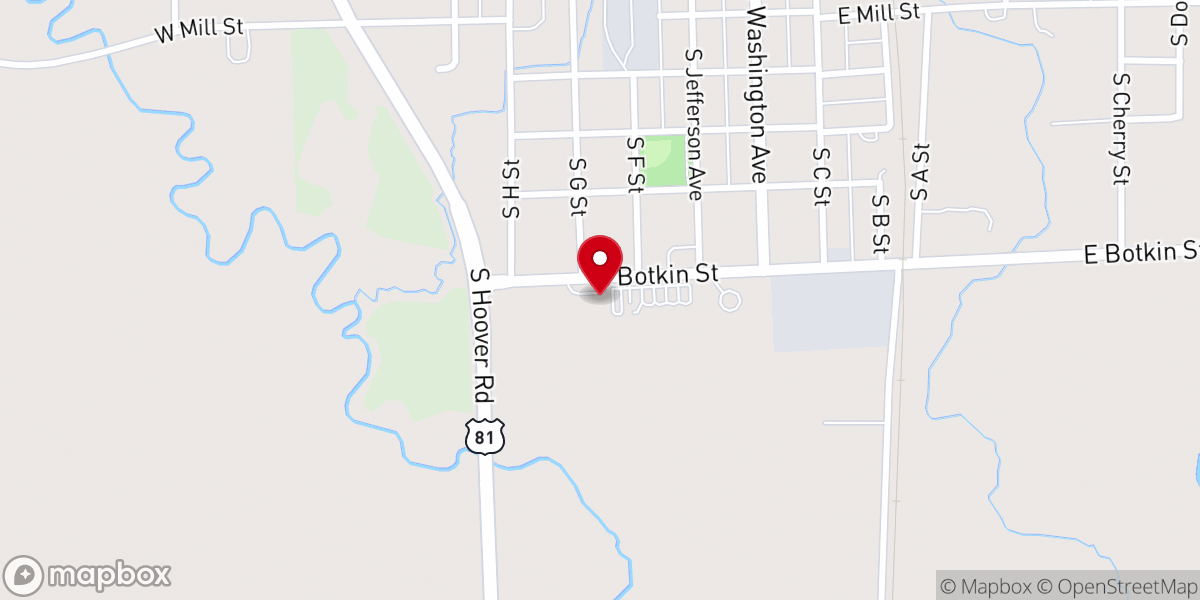 Map showing location of Revive Church Wellington