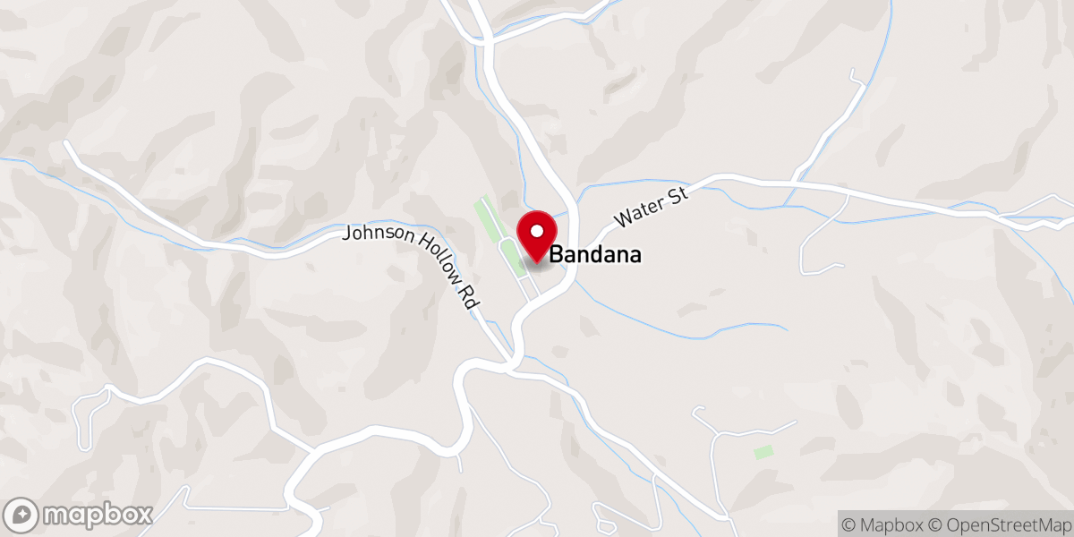 Map showing location of Silver Chapel