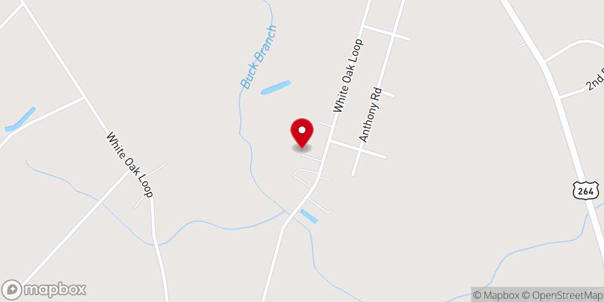 Map showing location of Greater Monas Chapel Church