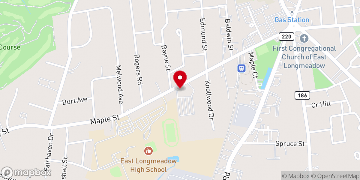 Map showing location of St. Michael's Parish Office Rectory