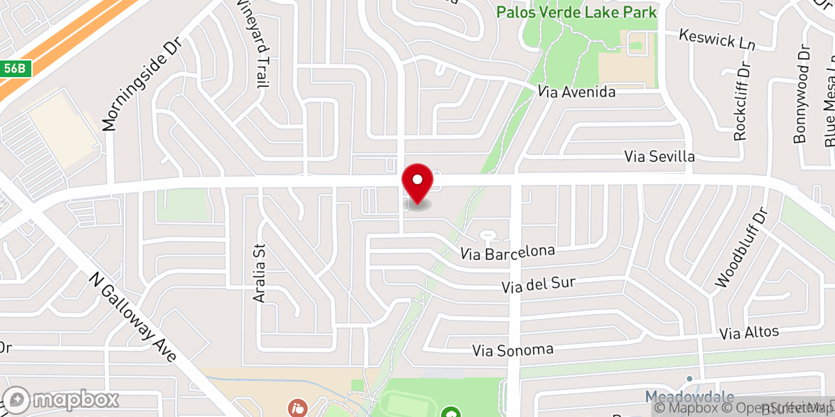Map showing location of Sharon Fellowship Church of Dallas (SFCD)