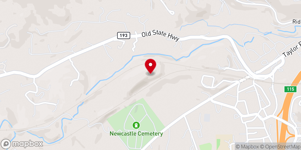 Map showing location of Solid Rock Outreach Inc