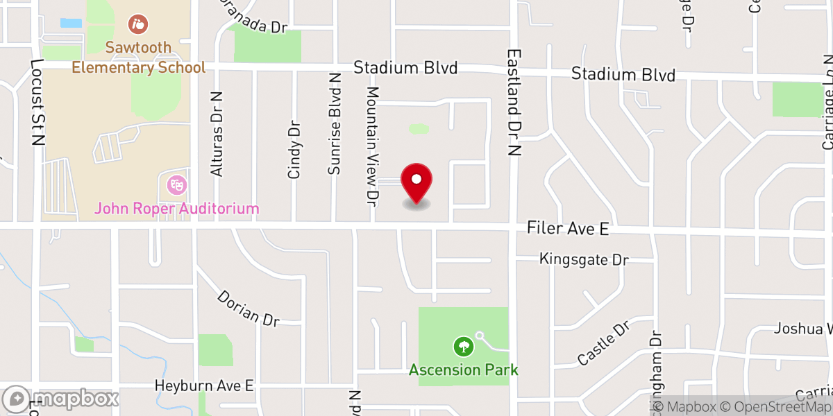 Map showing location of Immanuel Lutheran Child Development Center