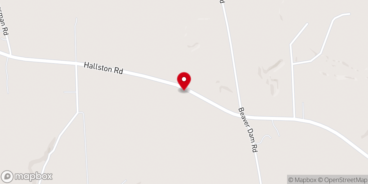 Map showing location of West Sunbury United Church of the Nazarene