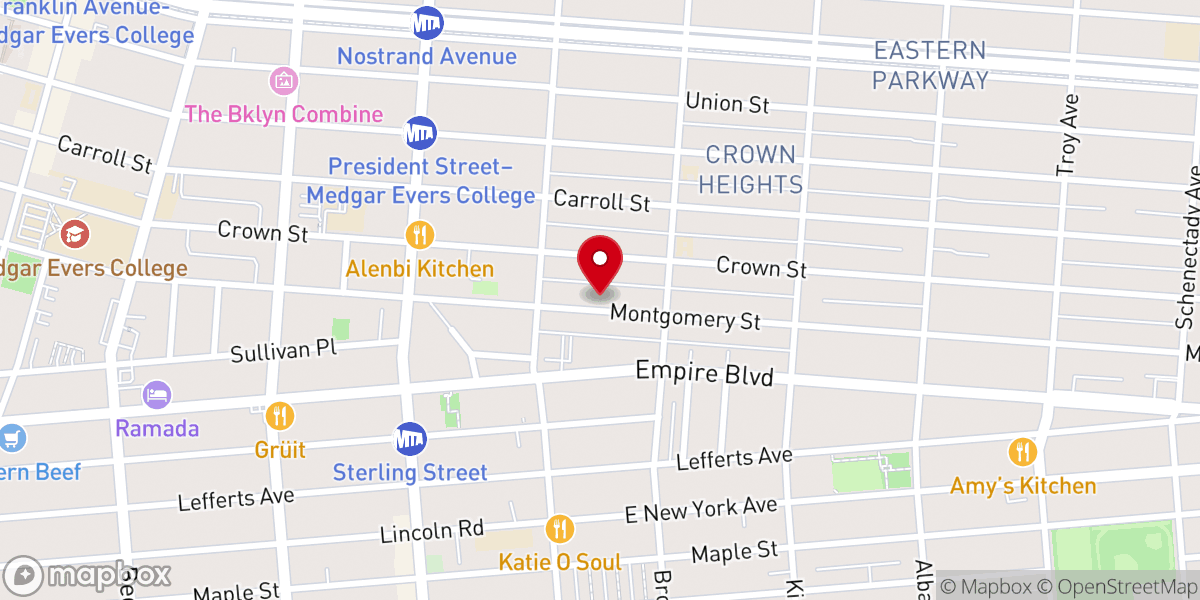 Map showing location of International Bris Association Inc
