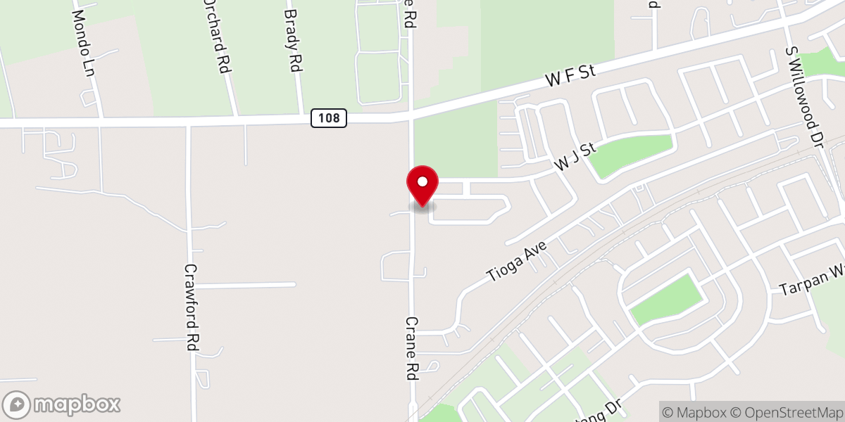 Map showing location of United Evangelical Churches