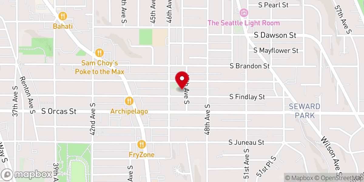 Map showing location of New Light Christian Church